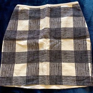 Madewell Plaid Skirt